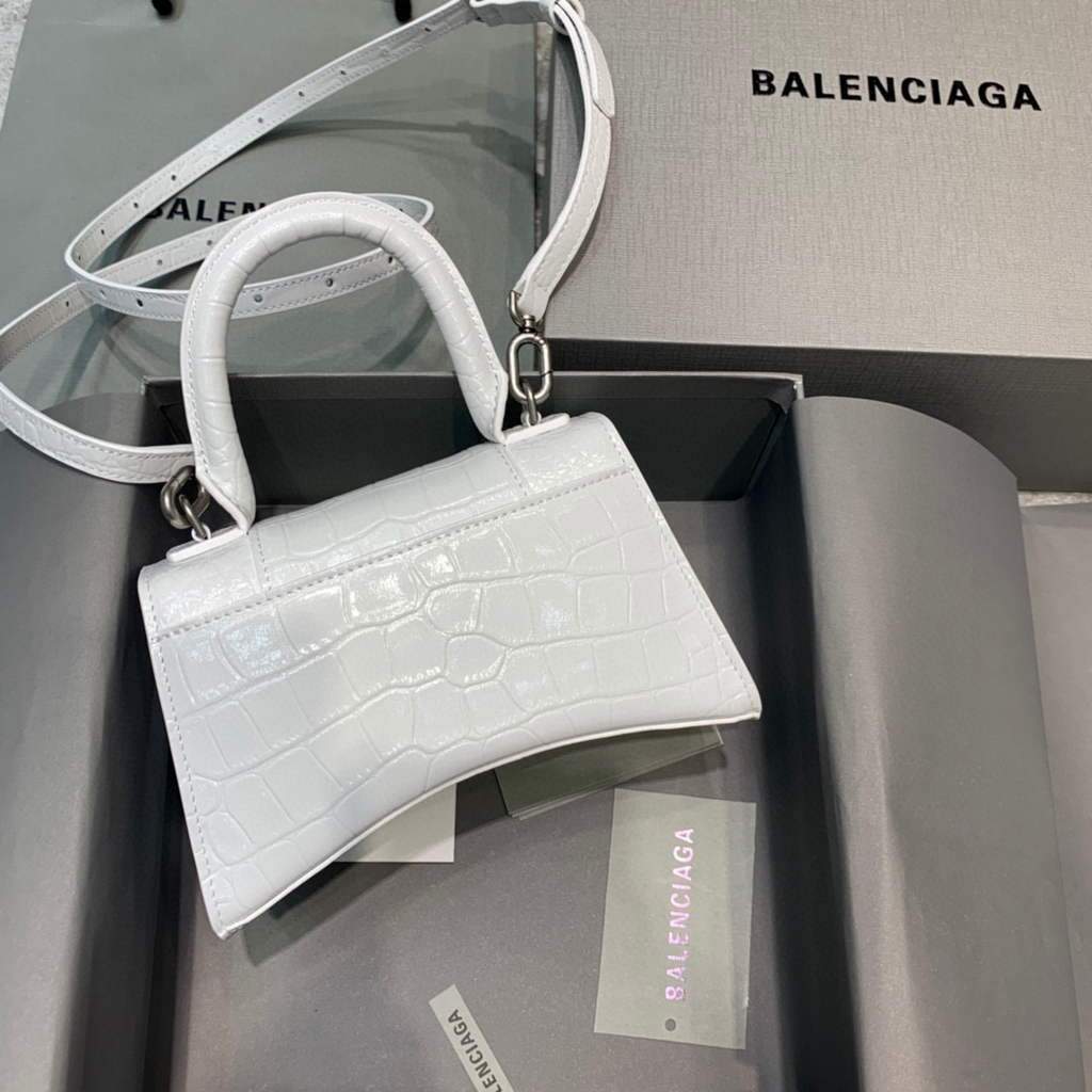 Balenciaga 592833 Hourglass Handle Bag Hourglass