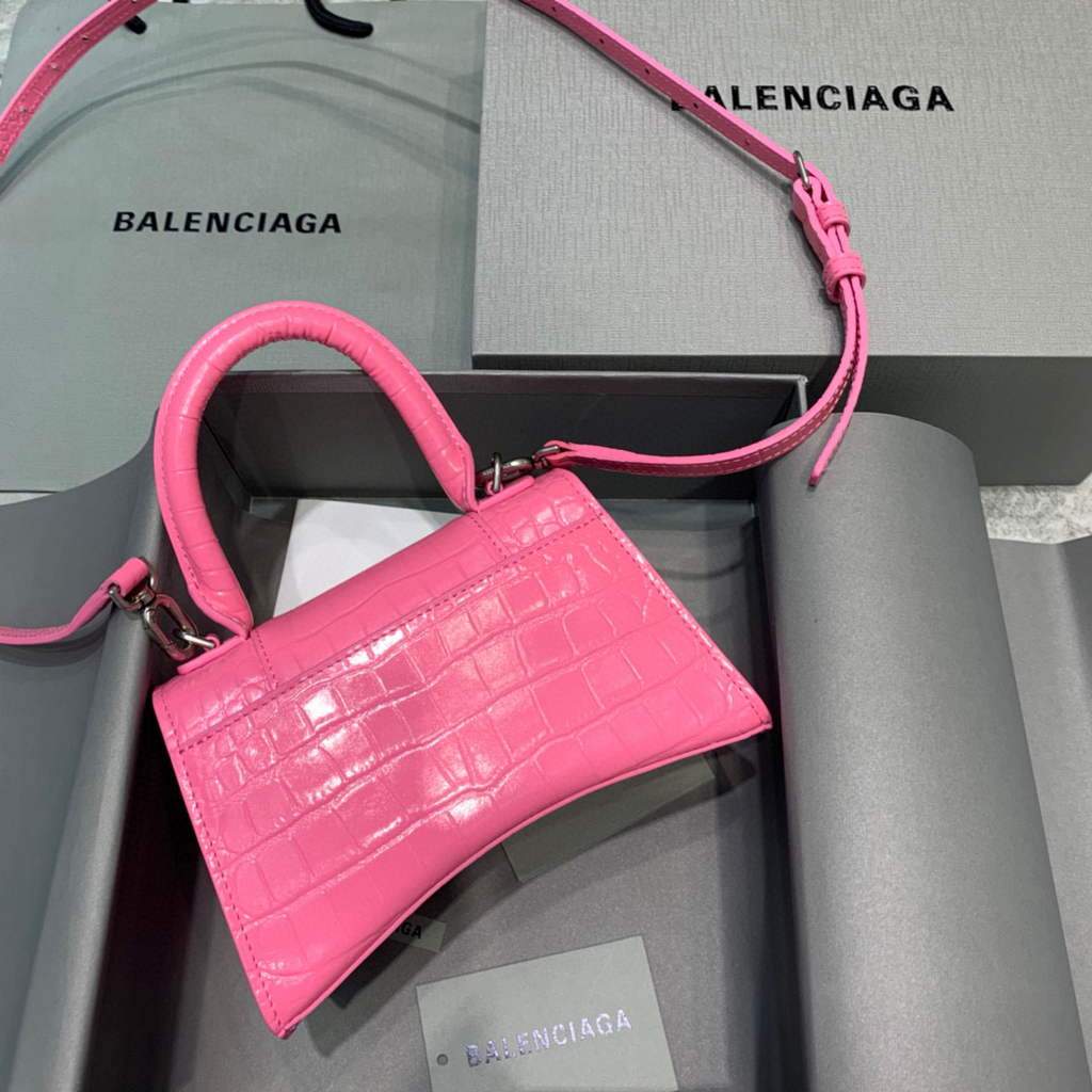 Balenciaga 592833 Hourglass Handle Bag Hourglass