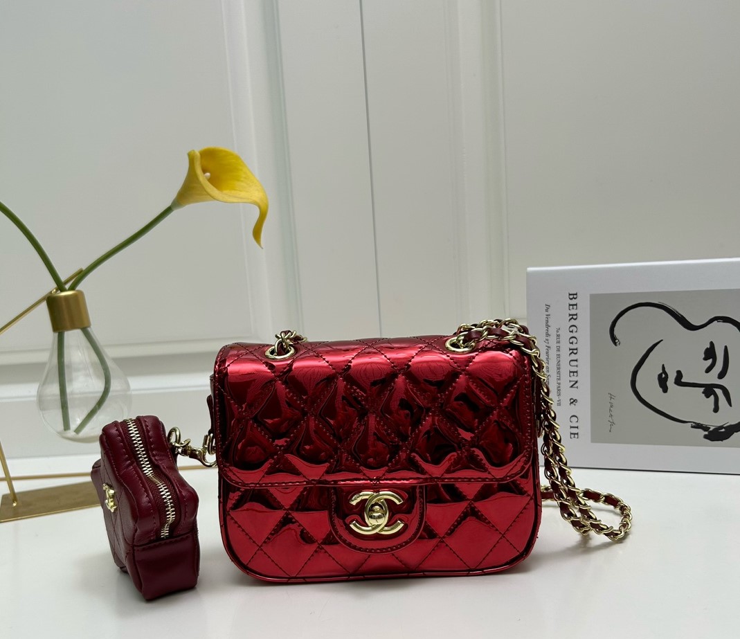 Chanel 24c star sub mini cf 3155 Noble Red