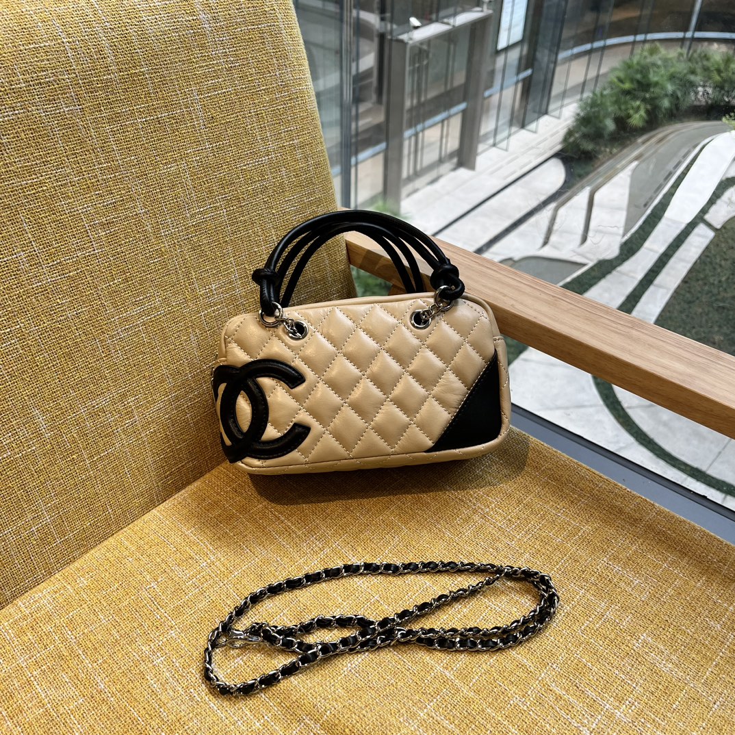 Chanel Kobeau 9117 Small yellow-brown&Black