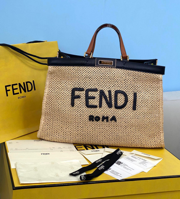 FENDI PEEKABOO X-TOTE HANDMADE FHN-2020-124372