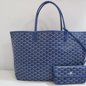 Goyard Saint Louis Tote GM Dark Blue