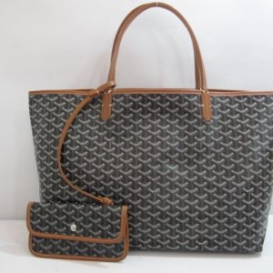 Goyard Saint Louis Tote GM Black-Brown