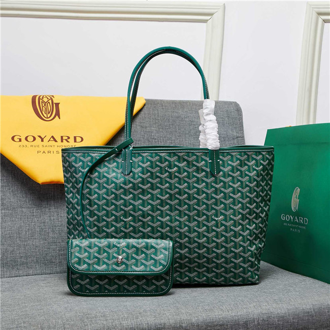 Goyard Saint Louis Tote MM Dark Green