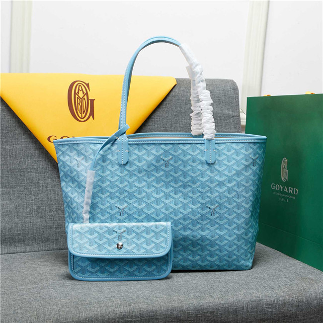 Goyard Saint Louis Tote MM Blue Azure