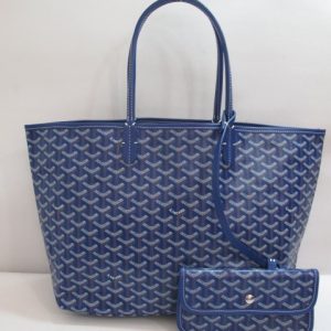 Goyard Saint Louis Tote MM Blue