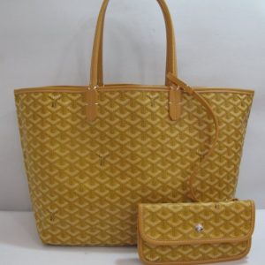 Goyard Saint Louis Tote MM Yellow-Brown