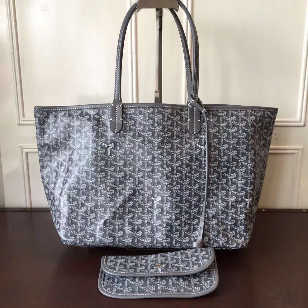 Goyard Saint Louis Tote MM Grayish