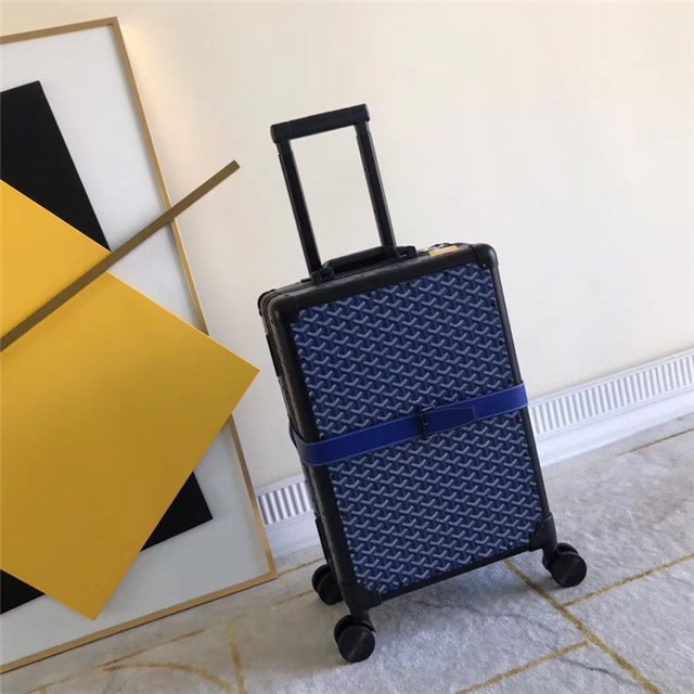 Goyard HORIZON Luggage 55 Blue