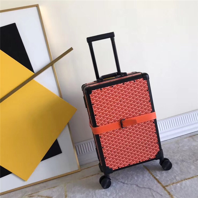 Goyard HORIZON Luggage 55 Orange