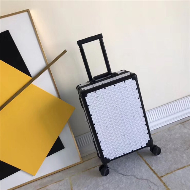 Goyard HORIZON Luggage 55 White