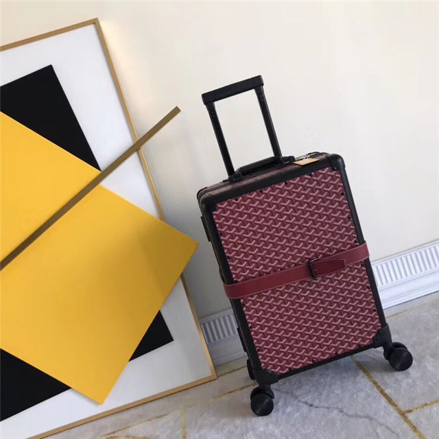 Goyard HORIZON Luggage 55 Red