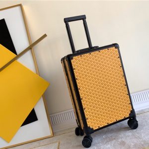 Goyard HORIZON Luggage 55 Yellow