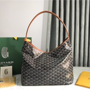 Goyard Boheme Hobo Bag 66200 BlackTan