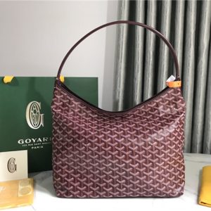 Goyard Boheme Hobo Bag 66200 Burgundy