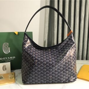 Goyard Boheme Hobo Bag 66200 Navy Blue