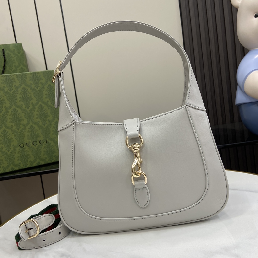 Gucci Jackie Collection Small Shoulder Bag 782849 Grey