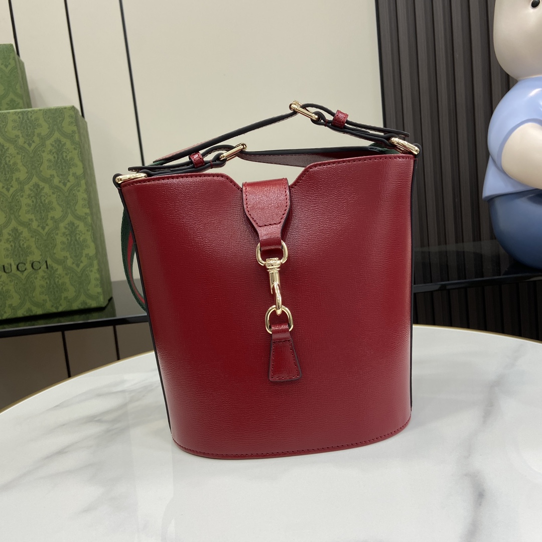 Mini Bucket Shoulder Bag 782908 Red