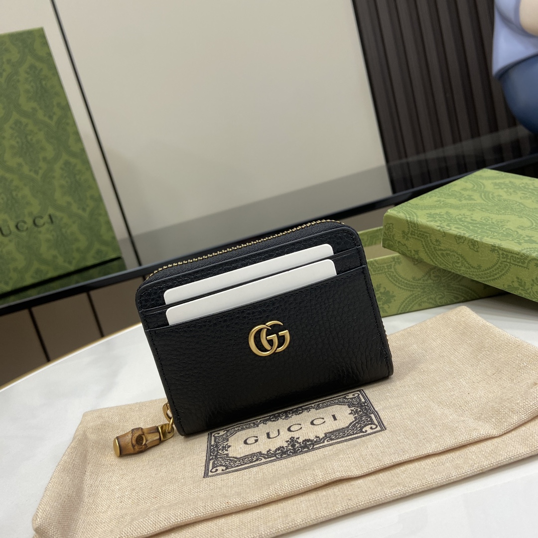 GG Marmont Card Case 739500 Black