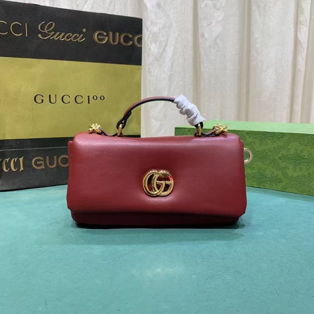 Gucci New Handbag GMli‬ano 806017 Angora Red