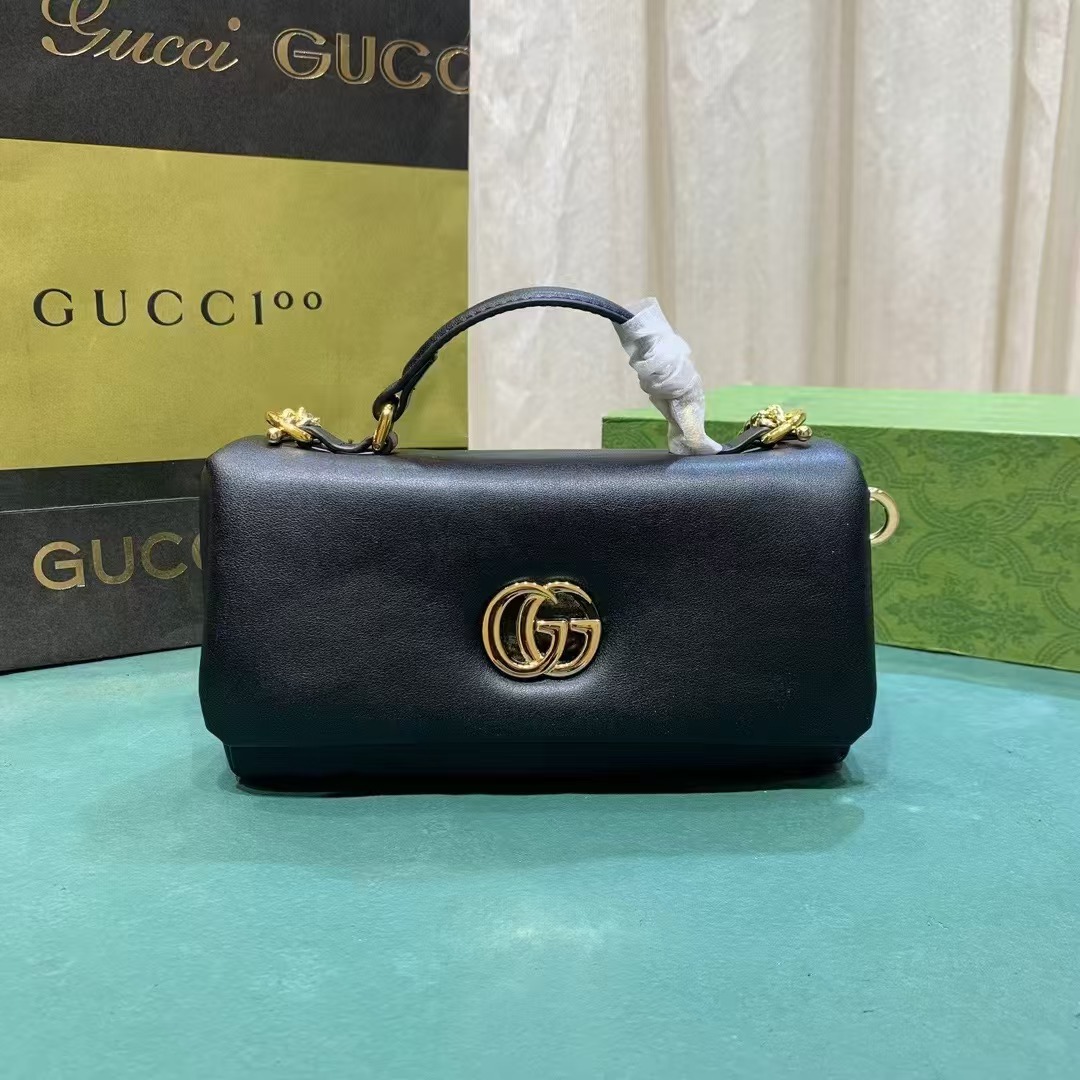 Gucci New Handbag GMli‬ano 806017 Black