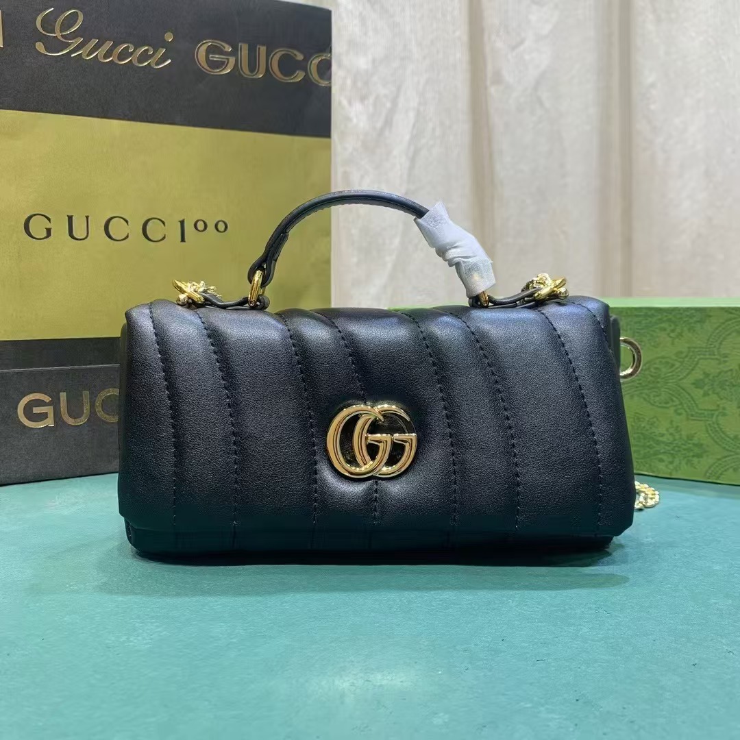 Gucci New Handbag GMli‬ano 806018 Black