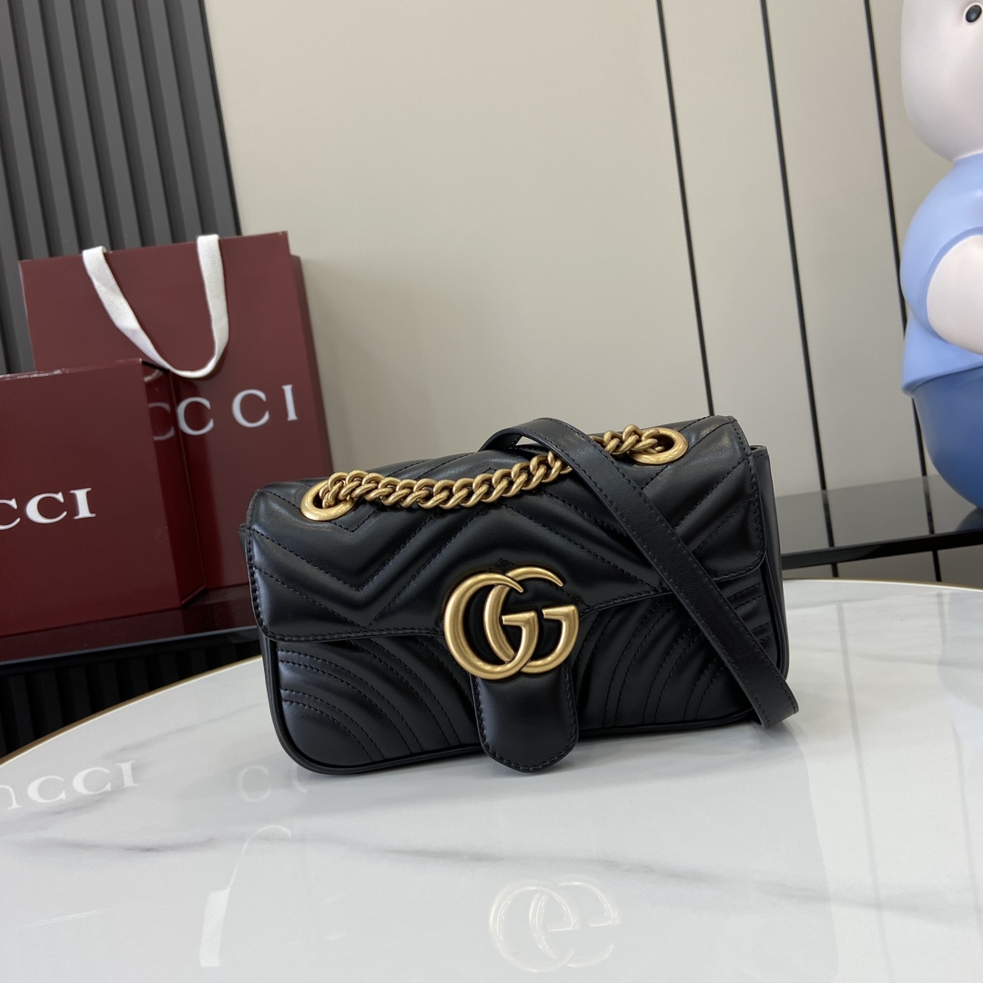 Gucci New Handbag 446744 Black