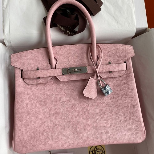 Hermes Birkin 30cm 35cm Bag In Rose Sakura Epsom Leather