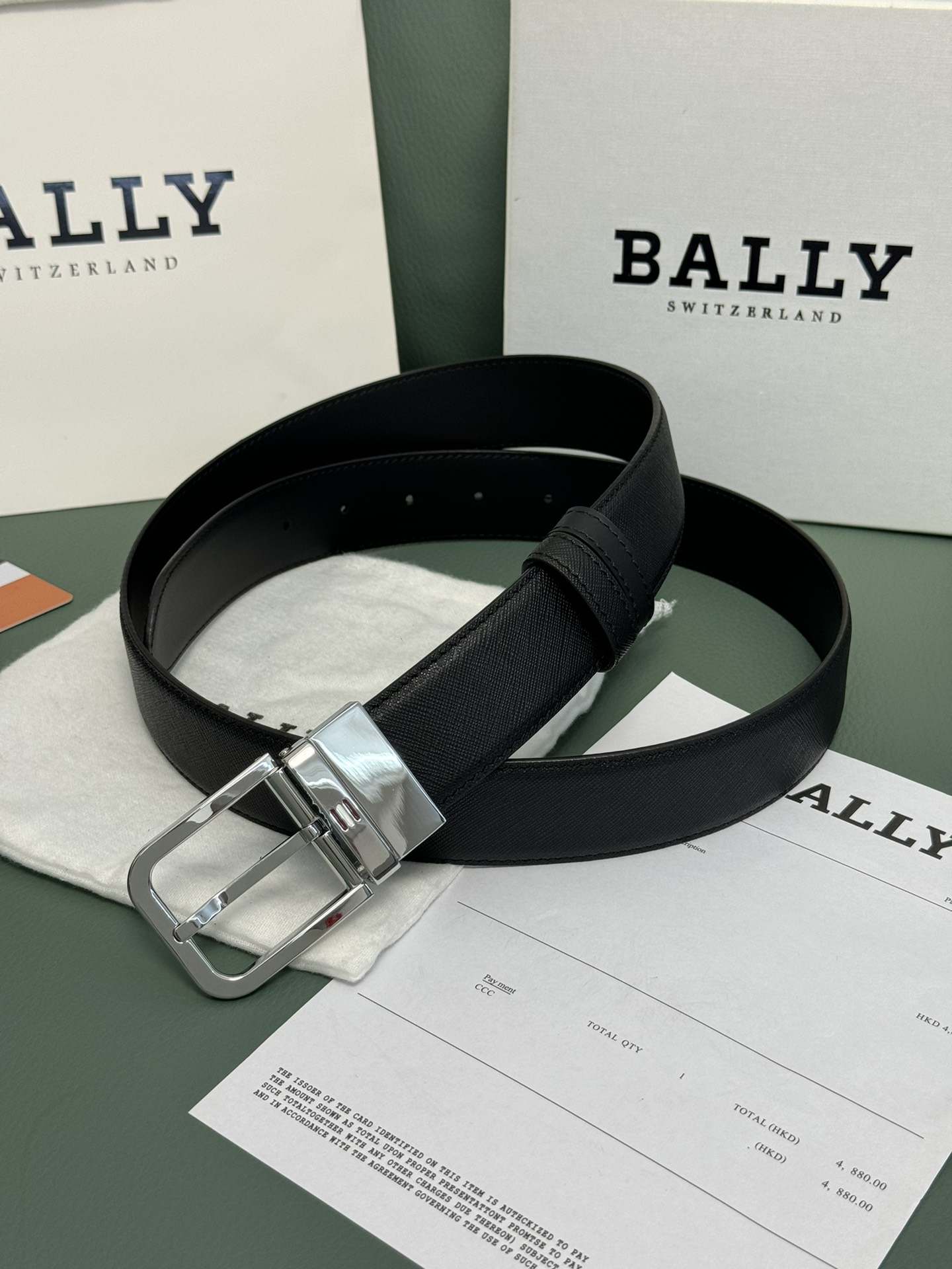 BaLLy belt New belts from the Classic Collection 1050