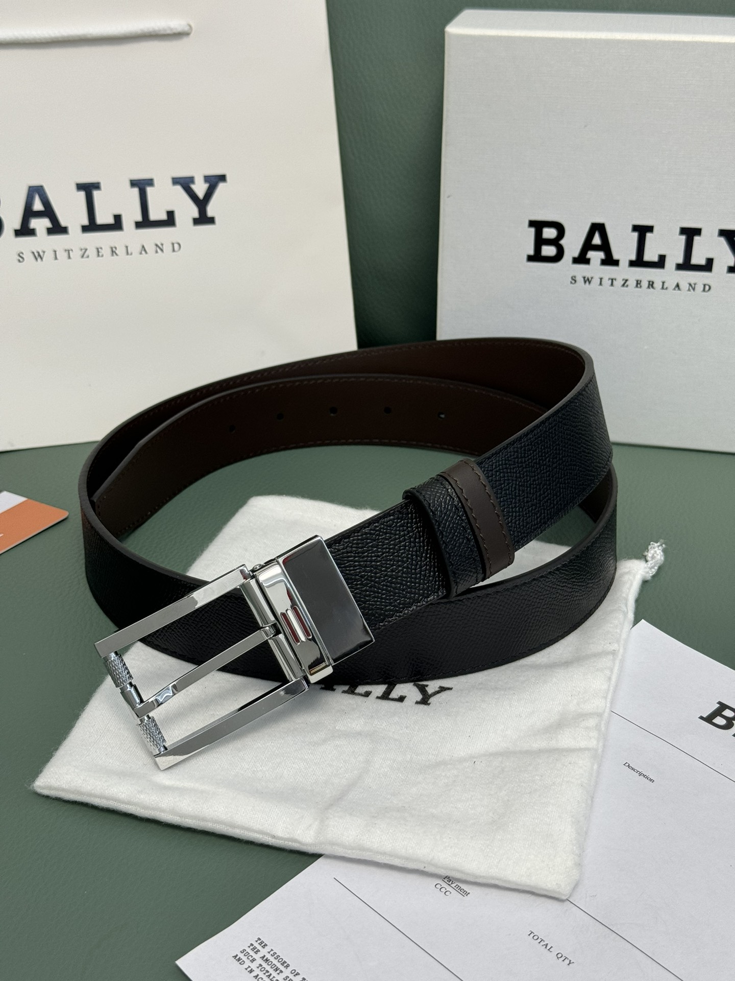 BaLLy belt New belts from the Classic Collection 1053