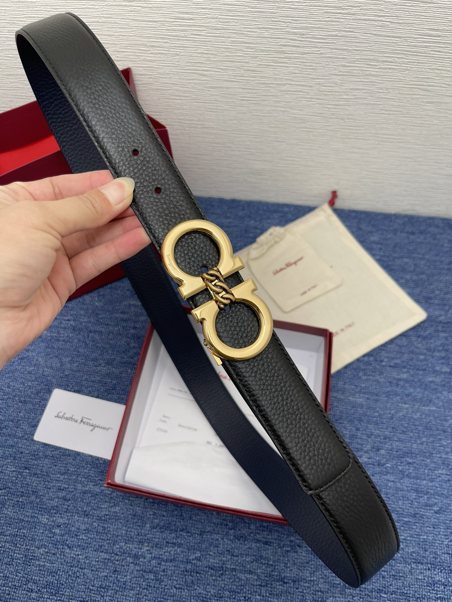 Ferragamo belt classic collection 1442