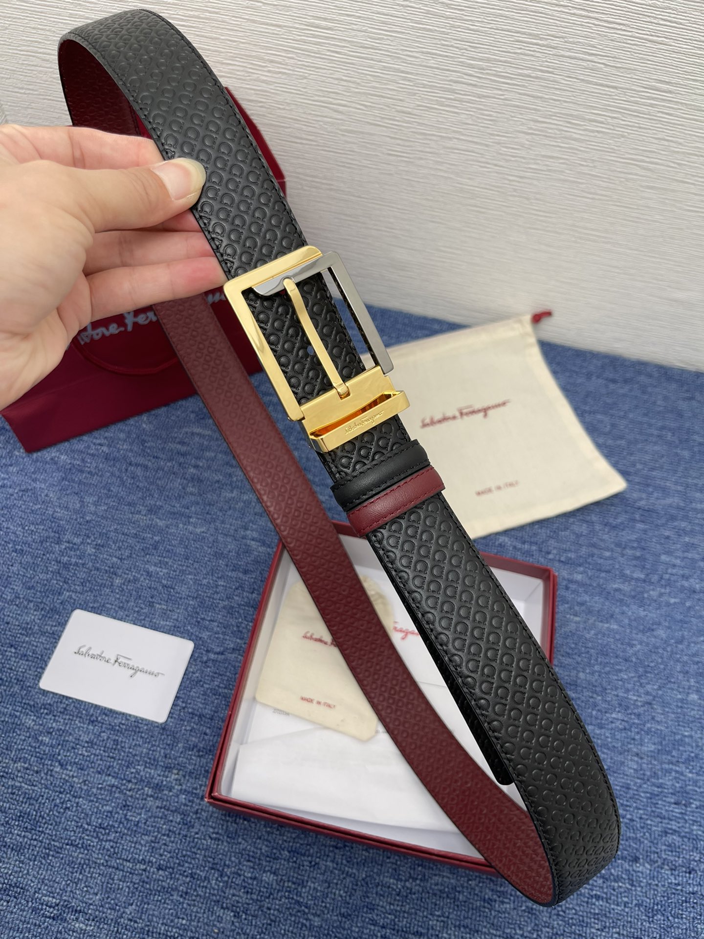 Ferragamo belt classic collection 1482