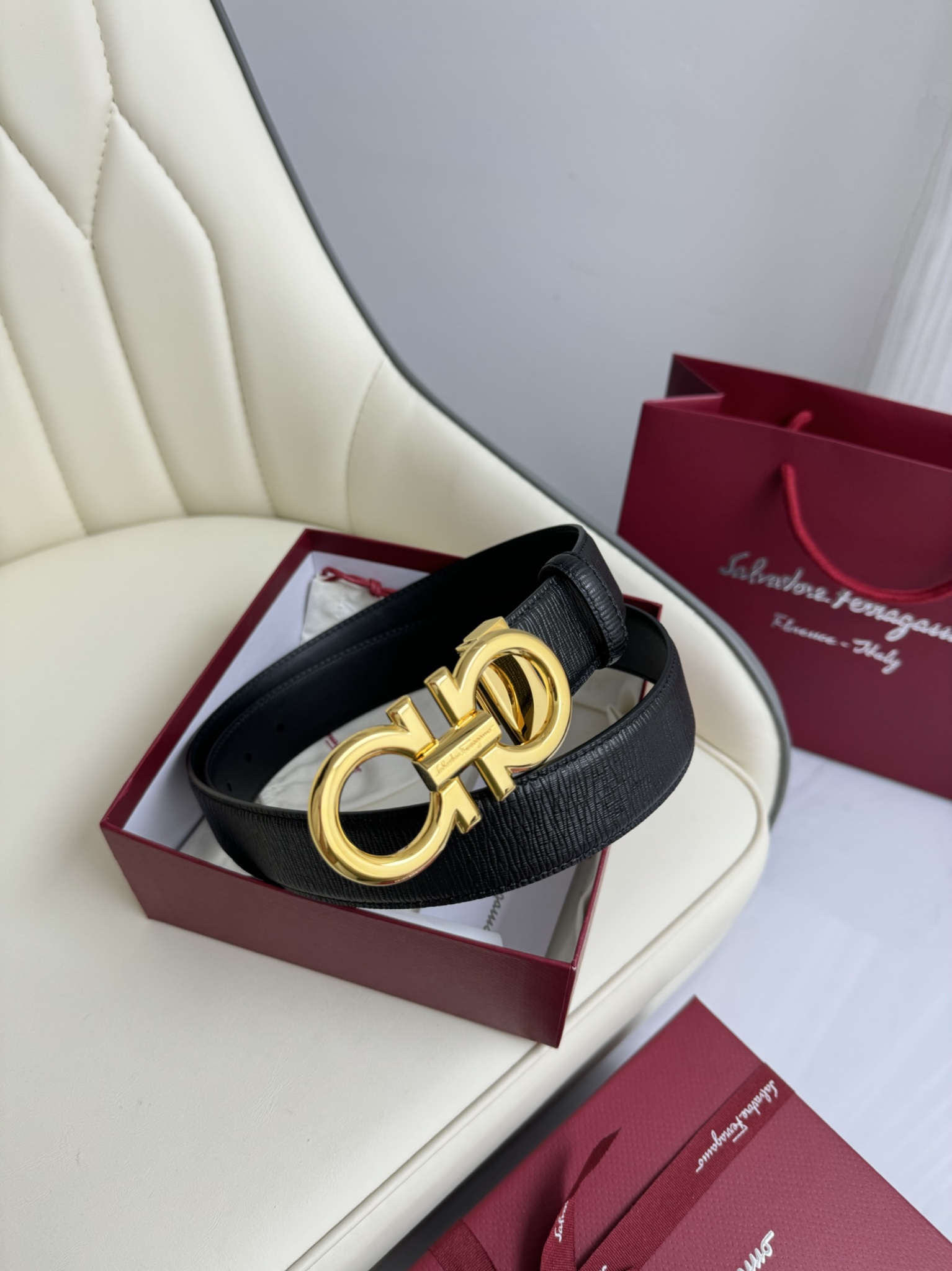 Ferragamo belt classic collection 1531