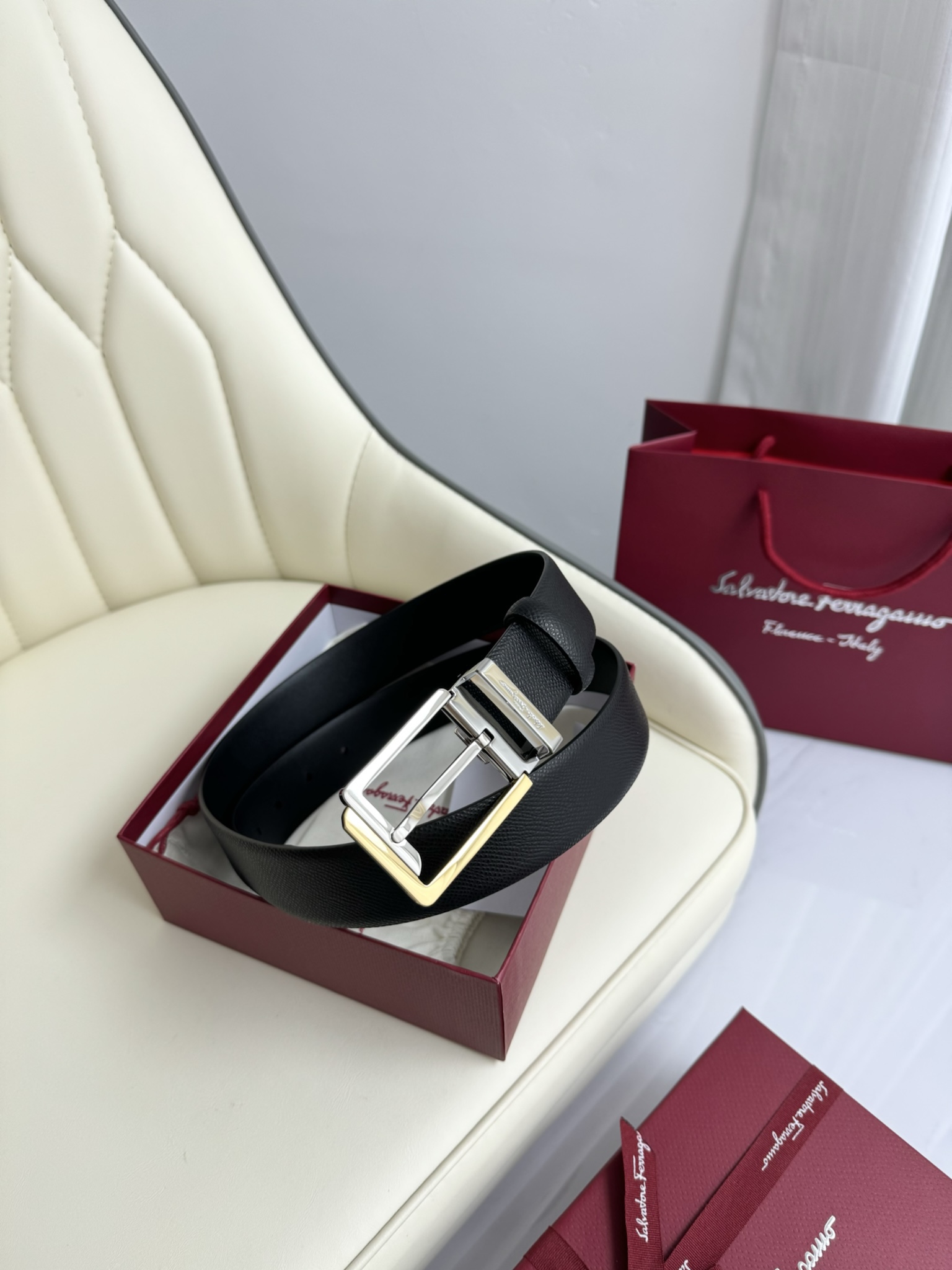 Ferragamo belt classic collection 1533