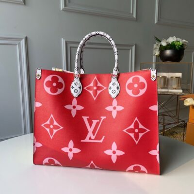 Replica Louis Vuitton Aaa-Onthego-M44570 Red 41Cm