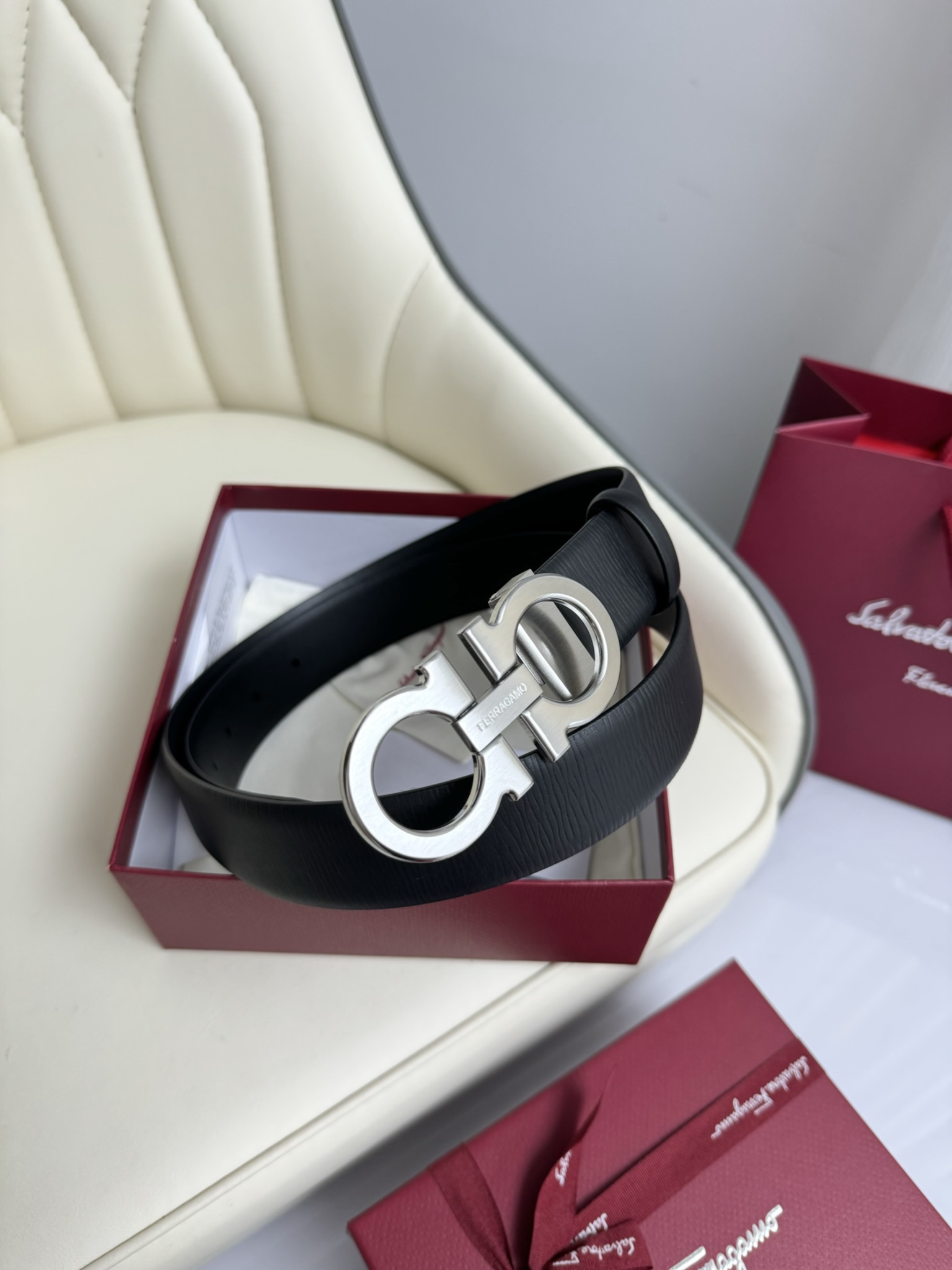 Ferragamo belt classic collection 1513