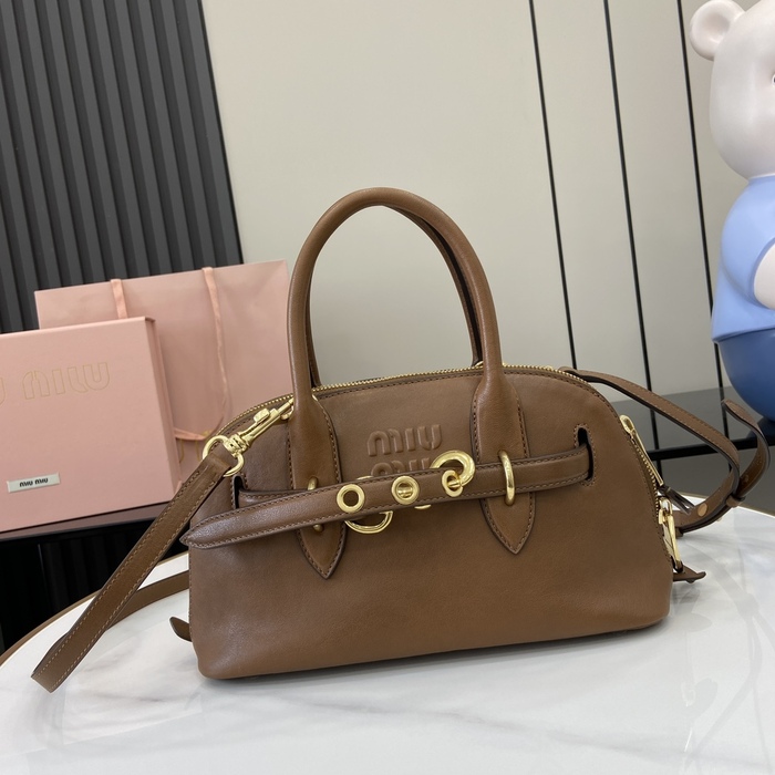 Miu Miu new bowling bag 5bb169 Brown