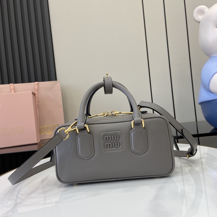 Miu Miu new bowling bag 500142 Grey