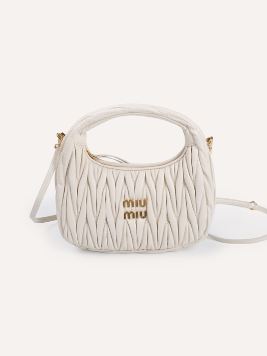 Miu Miu Soft Sheep Renovation Moon Bag