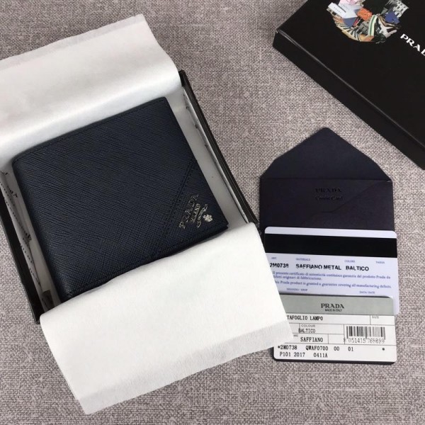 PRADA LEATHER WALLET FHN-2020-128219