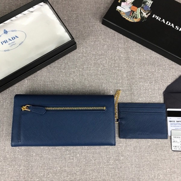 Replica Prada Saffiano Leather Wallet FHN-2020-128318